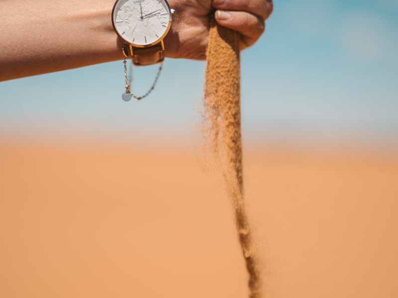 Don’t let time pass you&nbsp;by